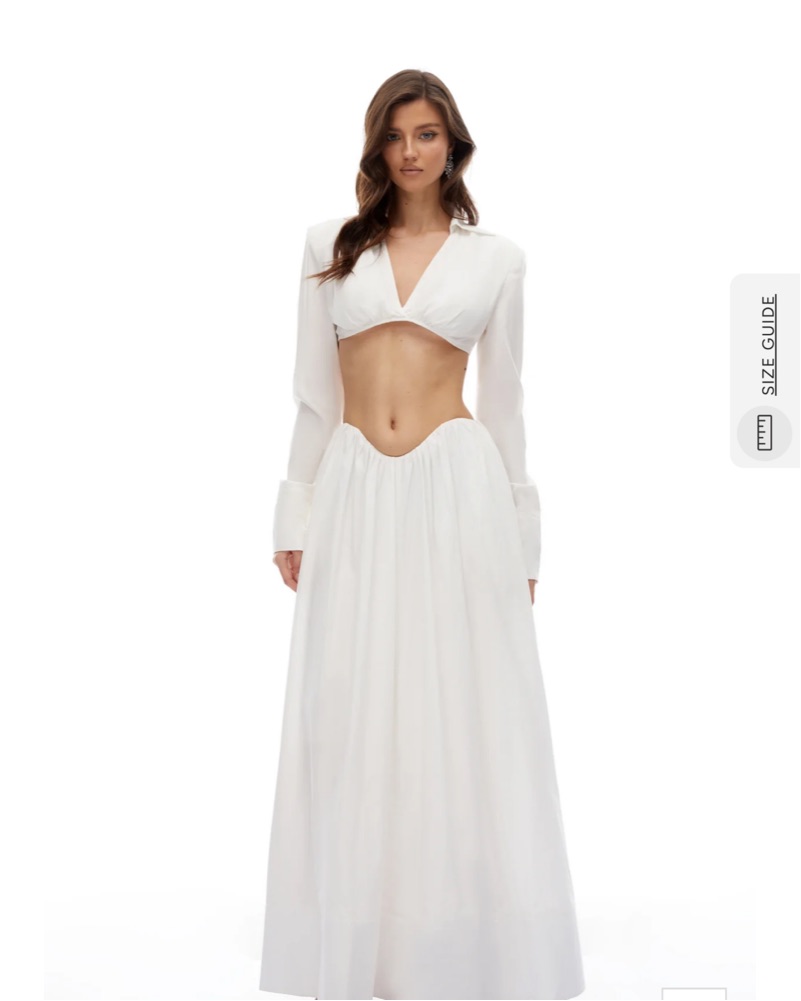 Miss Rosier Elegant Ivory Maxi Dress by Miss Rosier | Pickle