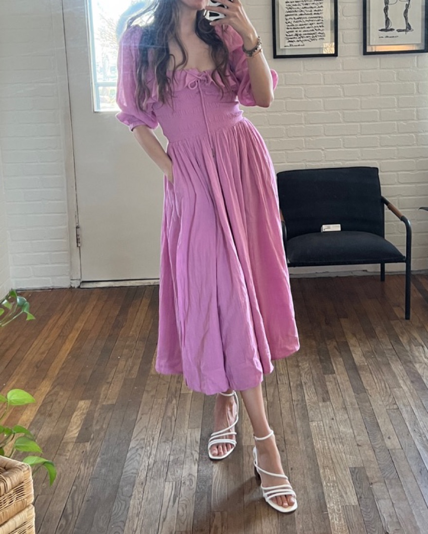 Free People Oasis Midi Dress by Free People - Pickle