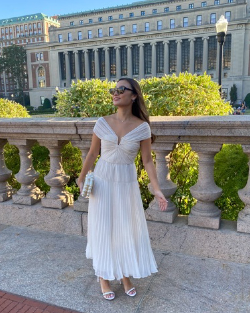 Self Portrait Pleated Off Shoulder Dress | Pickle