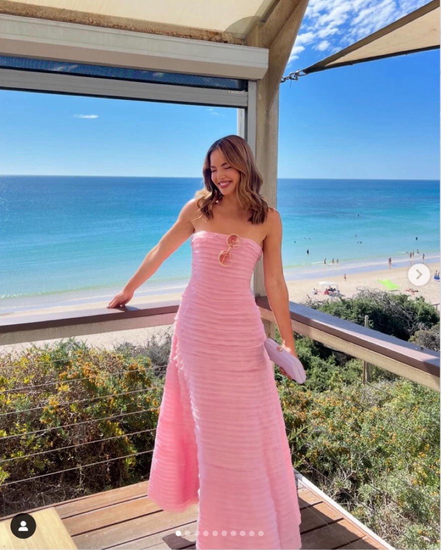 Aje Soundscape Maxi Dress | Pickle