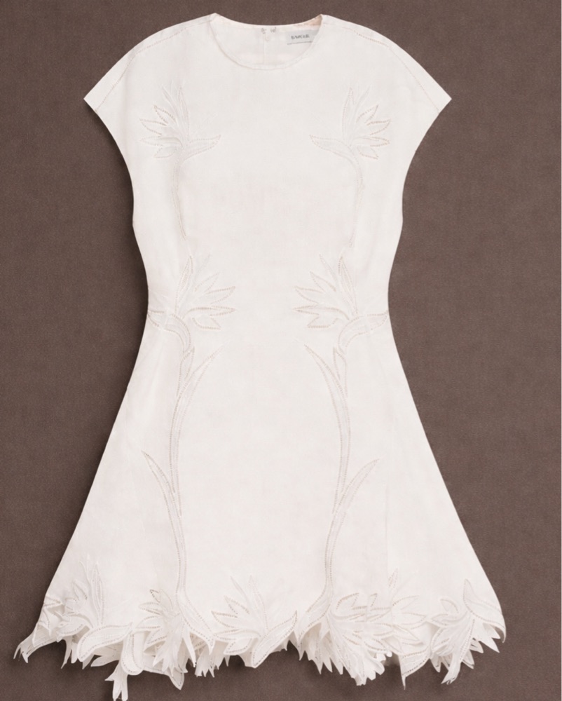 SIMKHAI Raquel Mini Dress by Jonathan Simkhai - Pickle