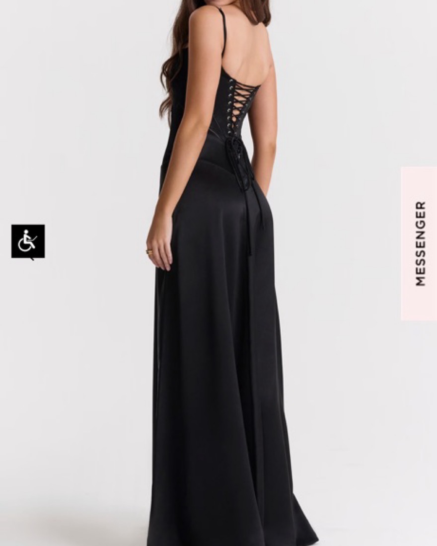 Black House of CB Drop Waist Maxi Dress by House of CB - Pickle
