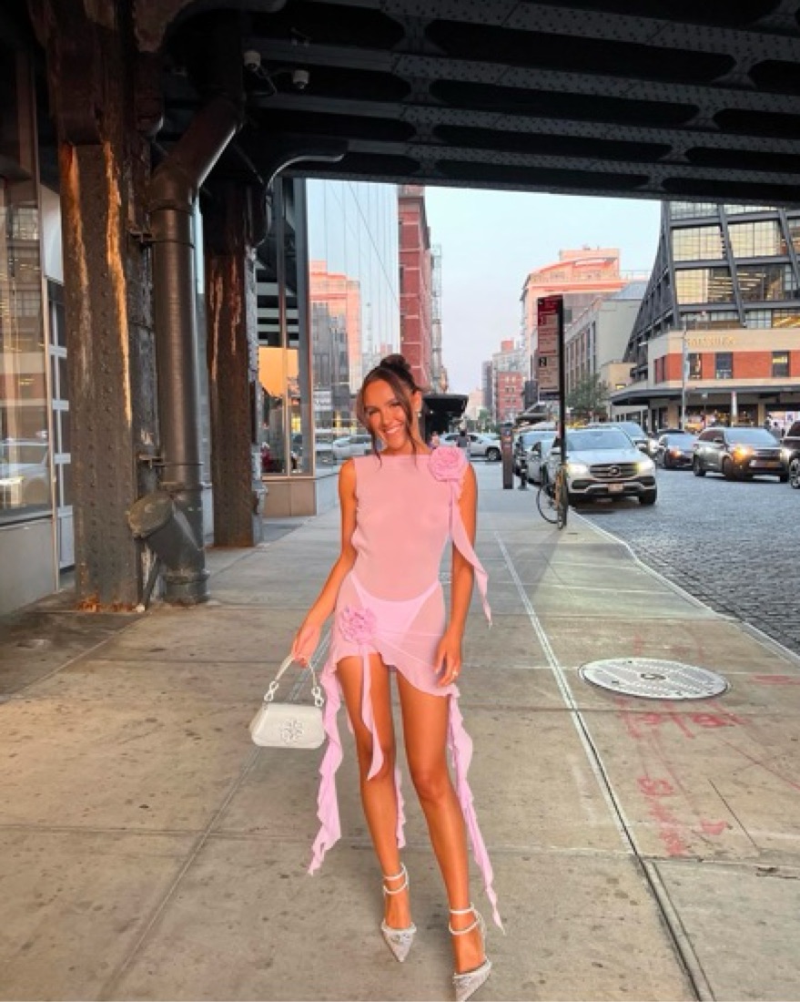 fanci club pink dress Fanc Club