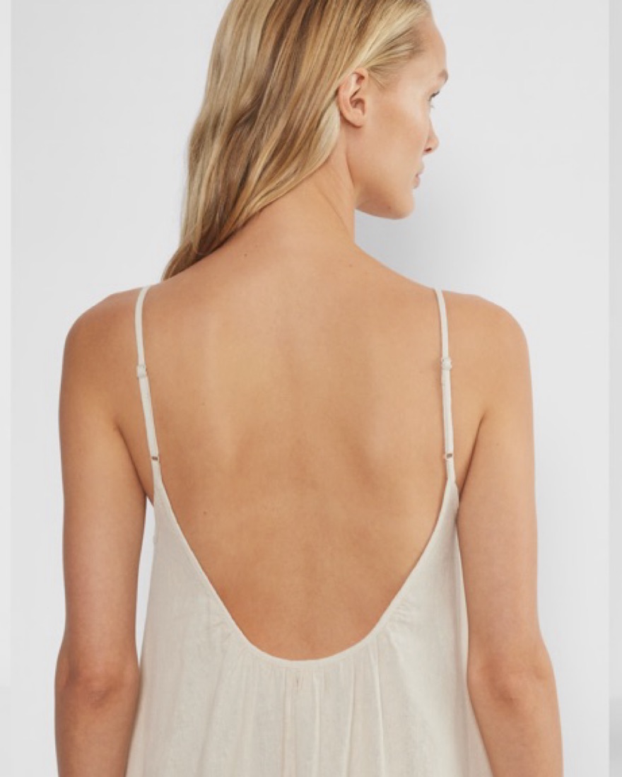 Aritzia Wellbeing Linen Dress by Aritzia - Pickle