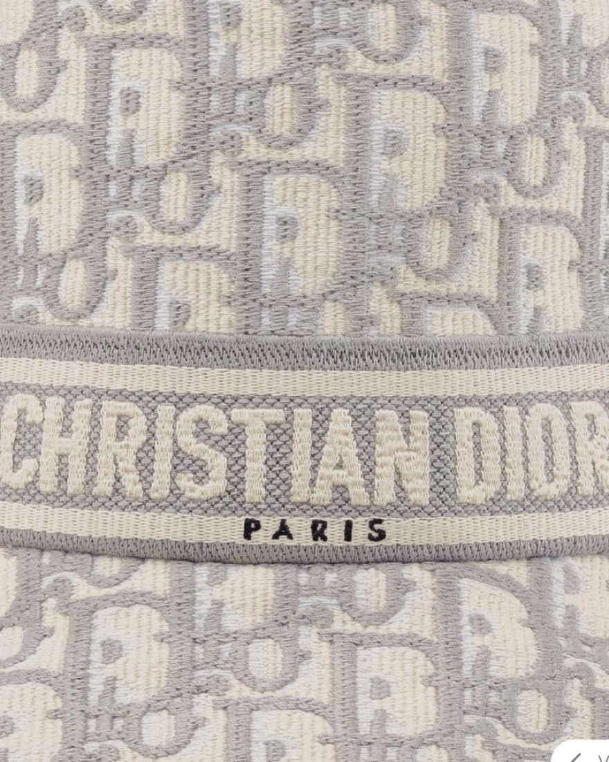 Christian Dior バケットハット グレー Christian Dior Bucket Hat by Christian Dior - Pickle