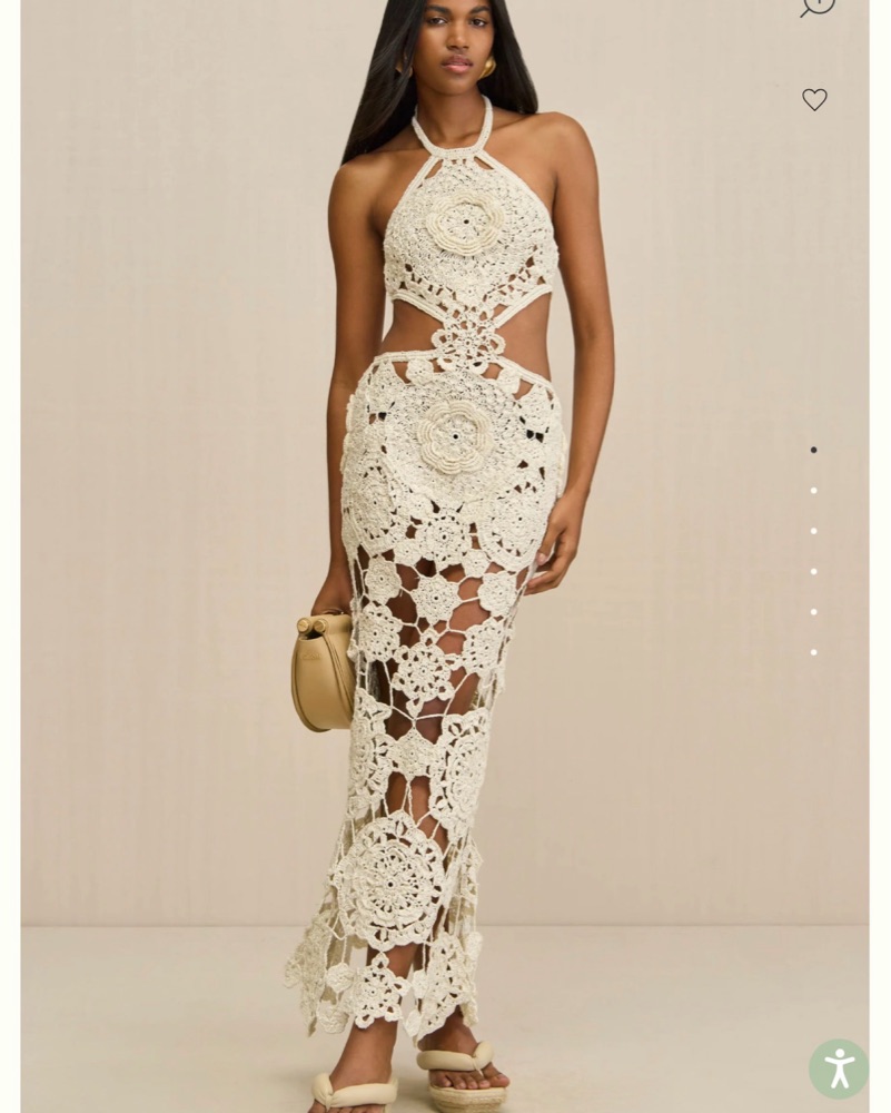 sandro white dress with denim DENIM-TRIM KNITTED MAXI Size:US 5.5 / EU 36.5 maintains a level of animal prints ASOS Asos Design Tall