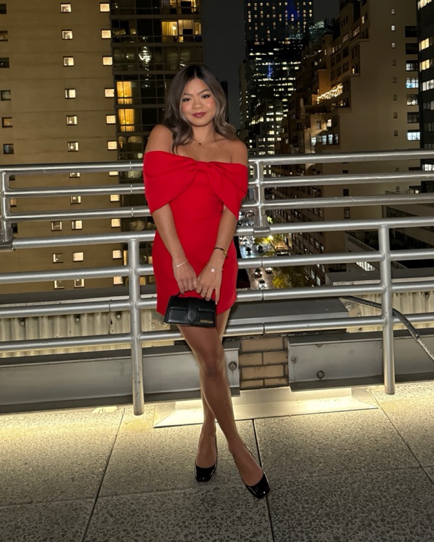 off the shoulder bell sleeves white dress Lydia Pearl White Satin Off Shoulder Puff Sleeve Dress (Archive Sale)