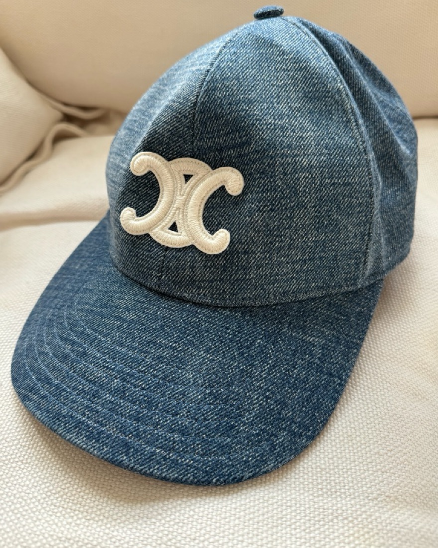 【yukka.27.j 】CELINE デニムキャップ 楽天市場】CELINE セリーヌ Denim Baseball Cap デニム ベース