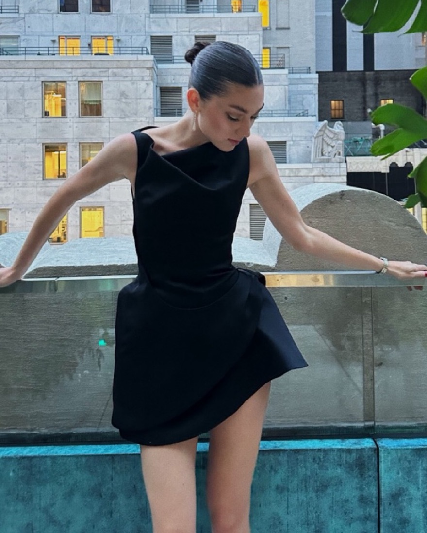 short black off the shoulder dress Black Off Shoulder Dress With Slit