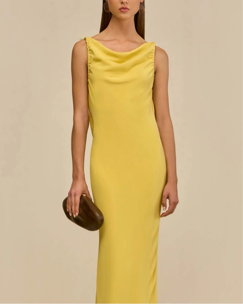 Cult Gaia Celestina Gown by Cult Gaia - Pickle
