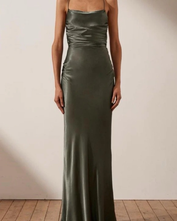 Shona Joy La Lune Lace Back Maxi Dress by Shona Joy - Pickle