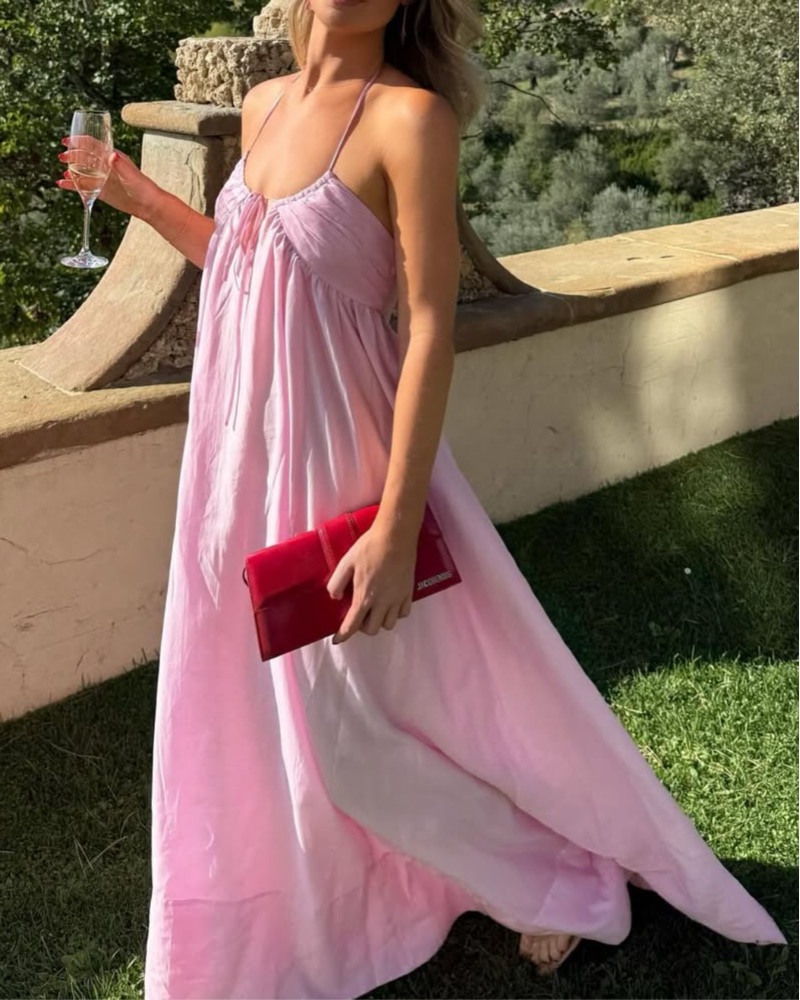 kimber maxi dress camila coelho Camila Coelho Kimber Maxi Dress In Blue Violet - 6% Off