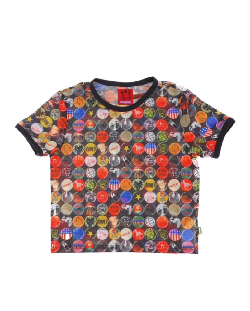 Deftones X Marc Jacobs Button Tee by Heaven By Marc Jacobs - Pickle