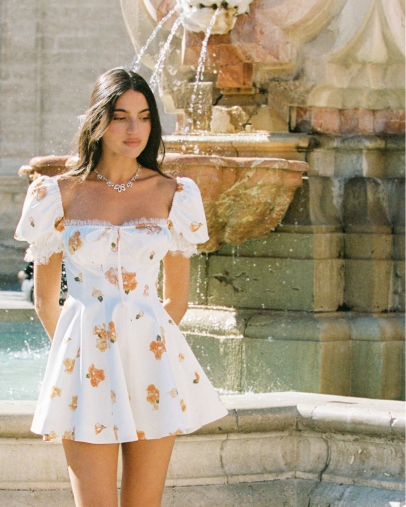 girls cream tweed dress Girls: The Amanda White – Shop the Mint Color:Lemons and King’s Way Khaki feeding kurtis party wear Neck Sleeveless Multi Color