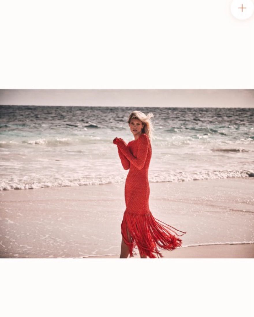 Devon Windsor Fringe Dress by Devon Windsor - Pickle