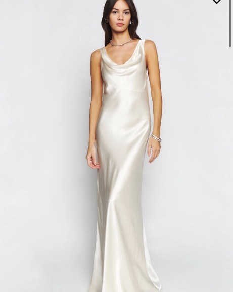 Reformation Silk Annabelle Dress by Reformation - Pickle