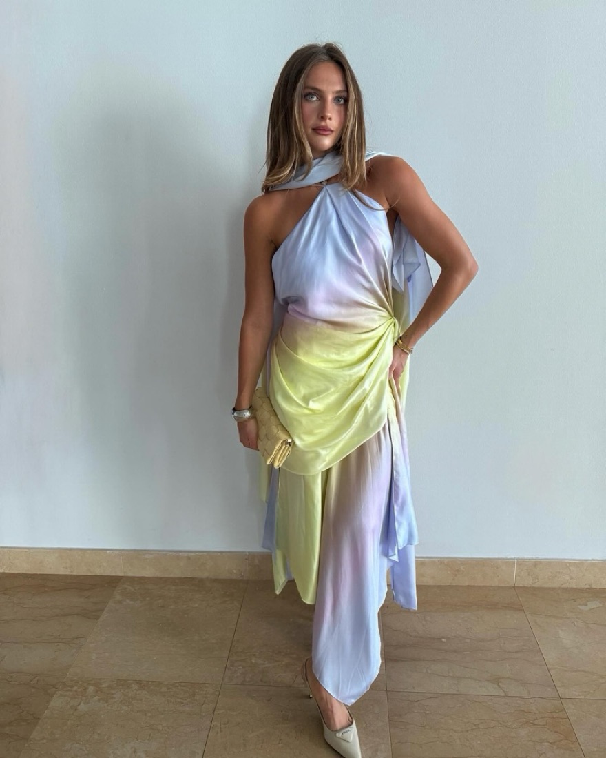 Zimmermann Ombre Halter Dress | Pickle