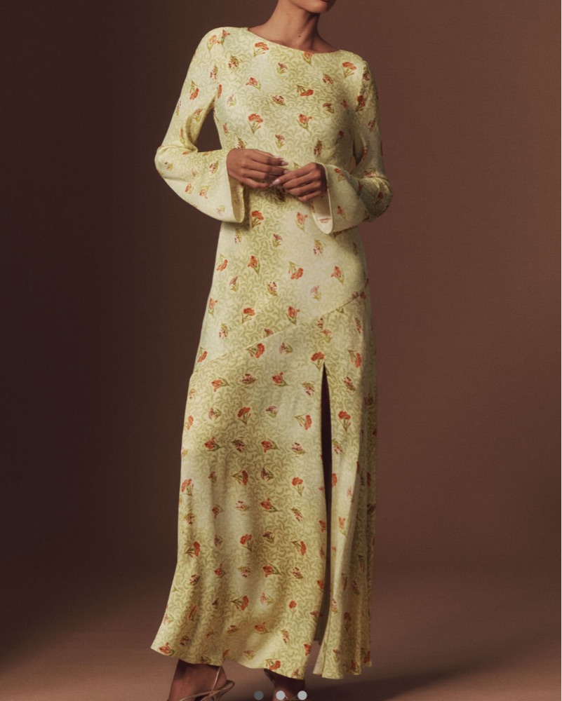 Butter Yellow BHLDN Long Sleeve Dress by BHLDN - Pickle