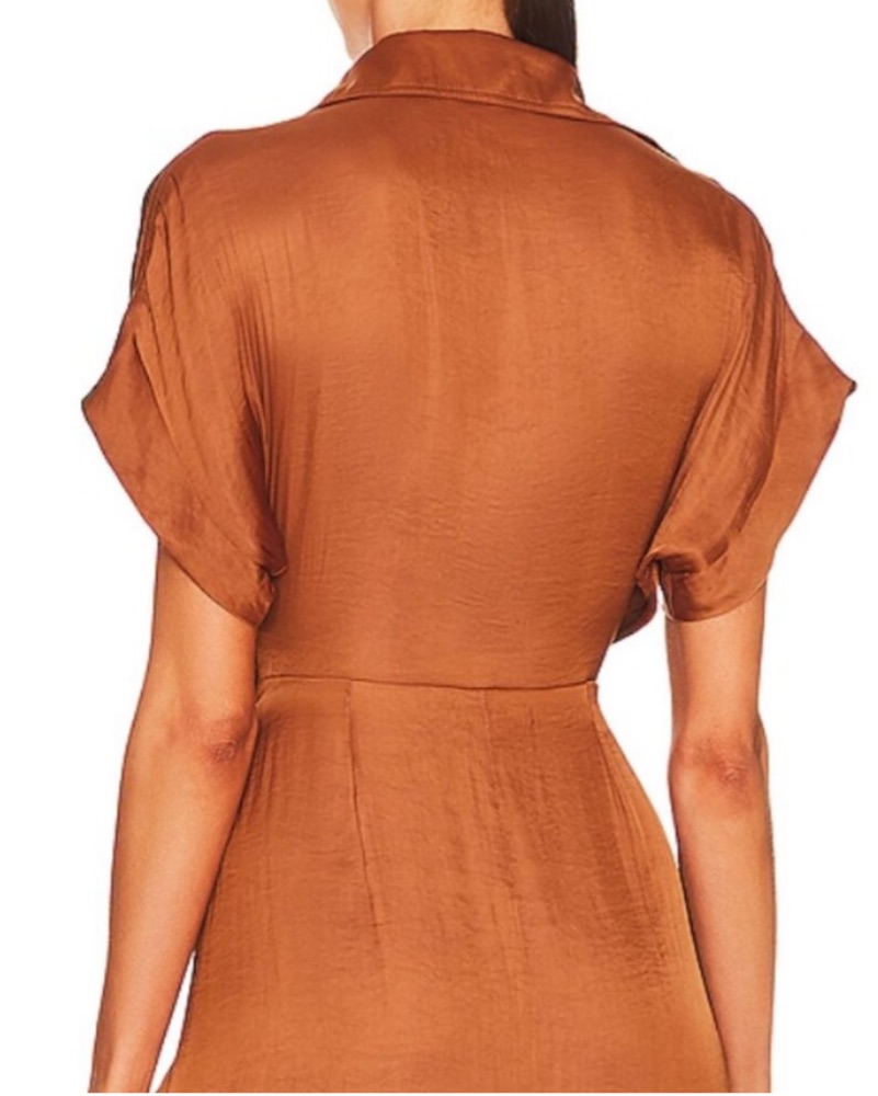 Steve Madden Tori Midi Dress - 2 by Steve Madden - Pickle