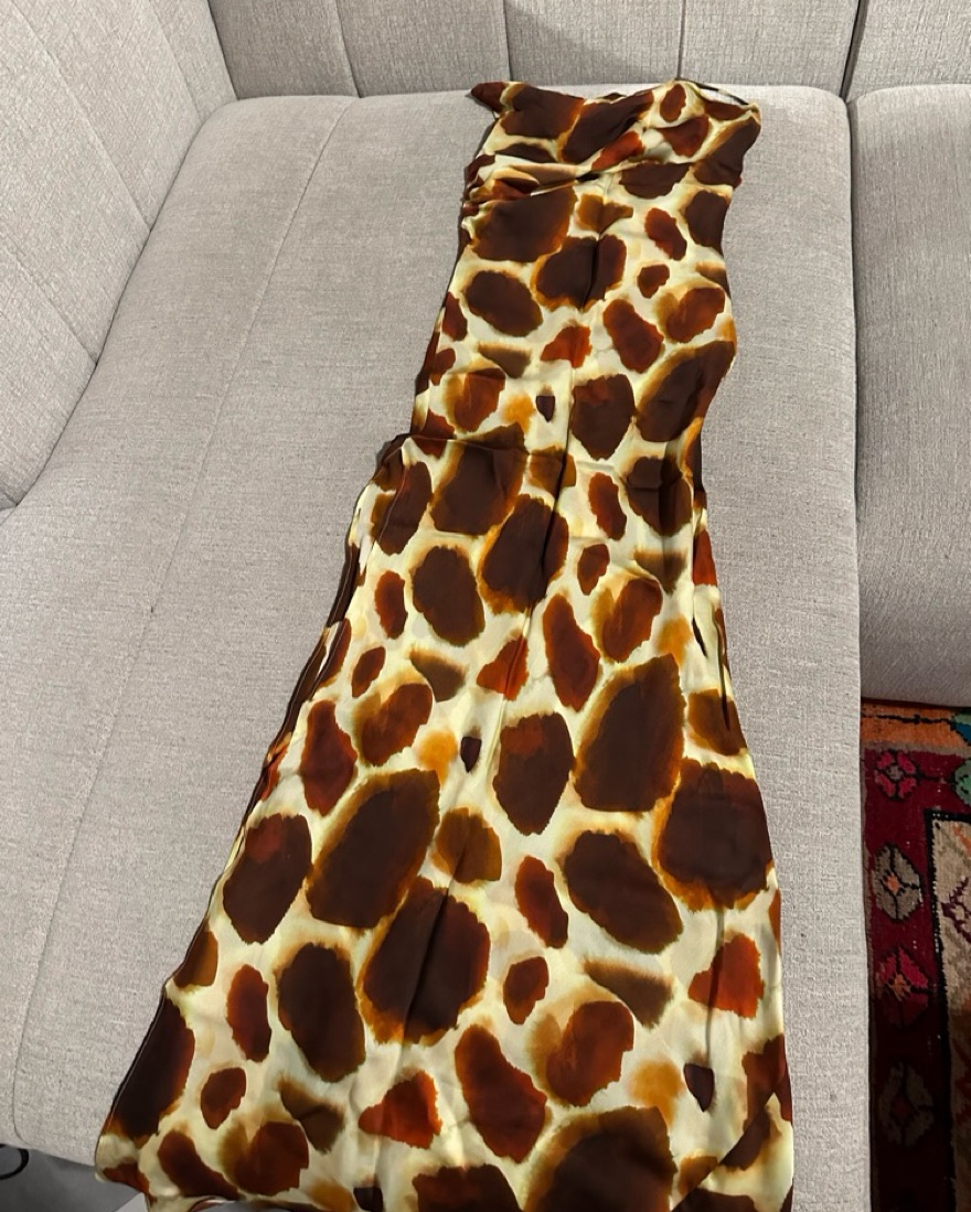 Rat & Boa Giraffe Print Dress by Rat & Boa - Pickle