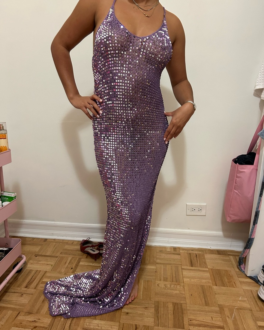 retrofete glitter dress Yvette Sequin Dress – Retrofete main image 1