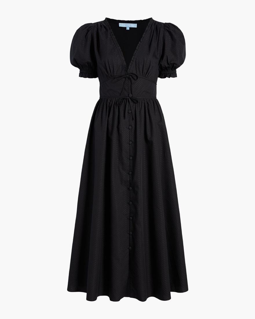 Hill House - Sabrina Nap Dress Black Dot by Hill House Home - Pickle