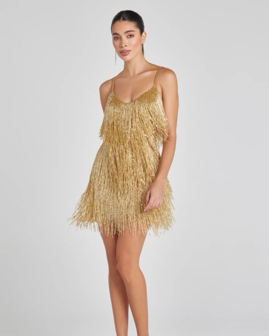 nadine merabi camille gold dress Karlie Gold Sequin Mini Dress