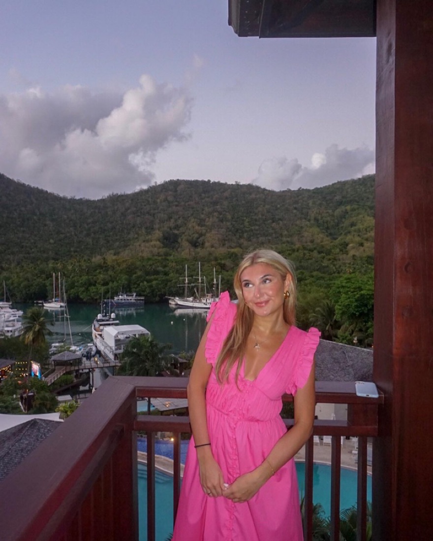 opt pink dress OPT + Passion Dress