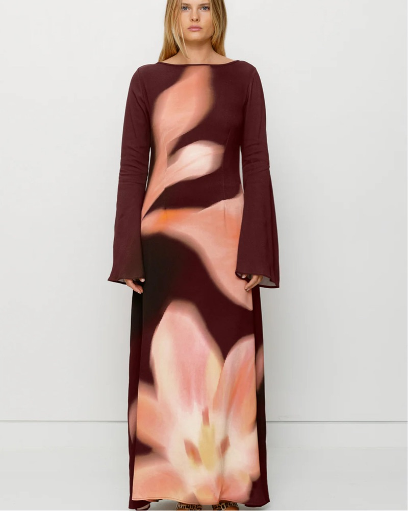 maxi baltic born dresses Baltic Born Womens Leslie Velvet Maxi Dress | Emerald | Color: Jade
