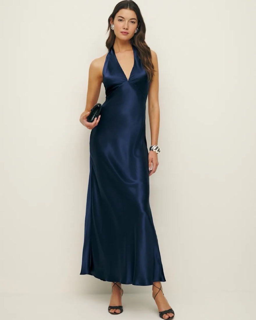 reformation daniella knit dress Daniela Silk by Reformation SEPERATES
