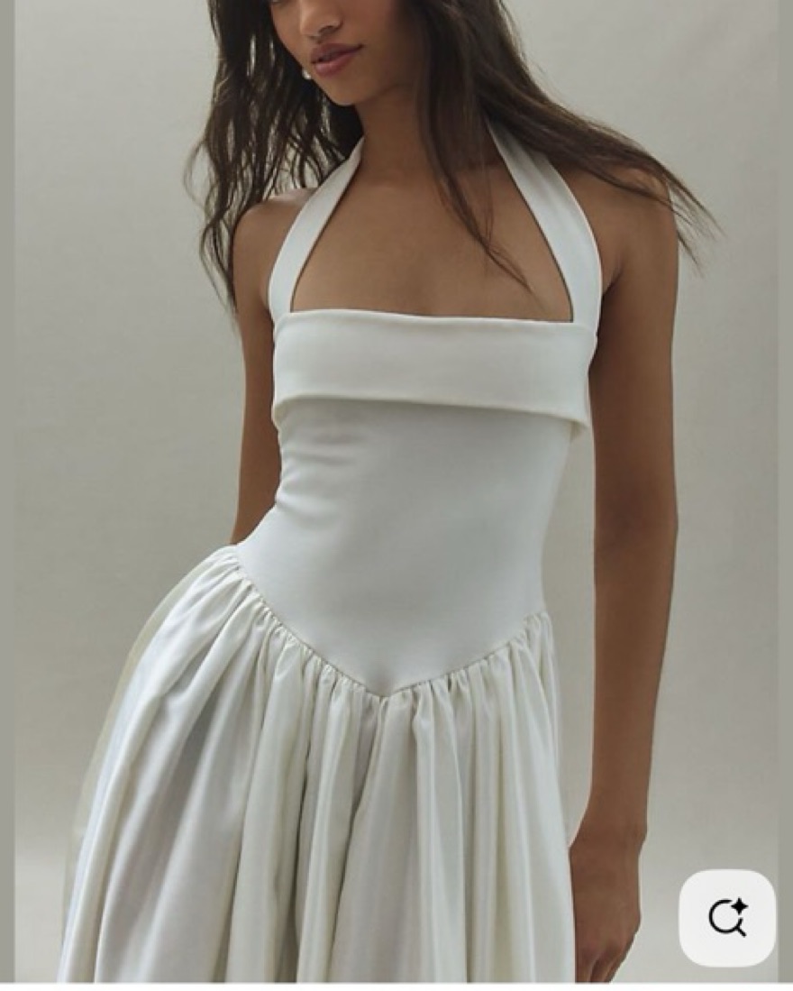 Elegant Halter Neck Maxi Dress by Delfi Collective - Pickle