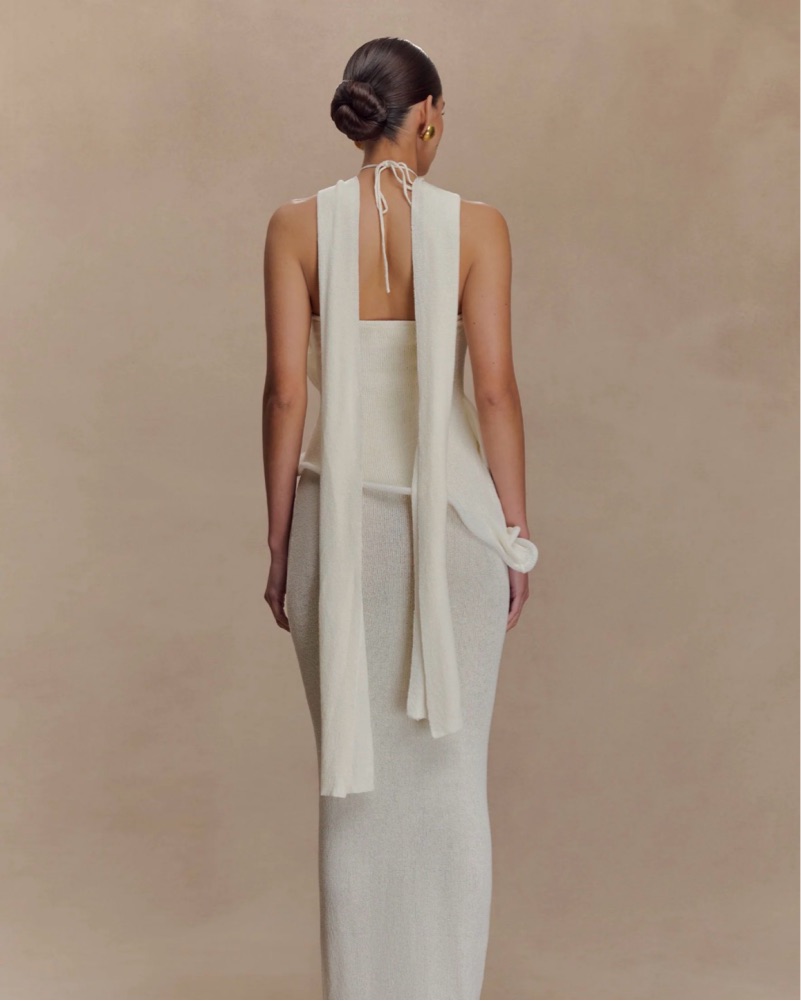 caprice halter knit maxi dress Discover the CAPRICE Maxi Dress Launching Tomorrow