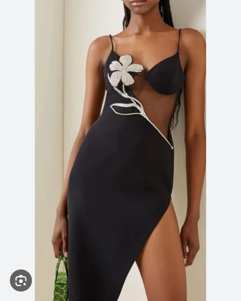David Koma Crystal Floral Dress by David Koma - Pickle