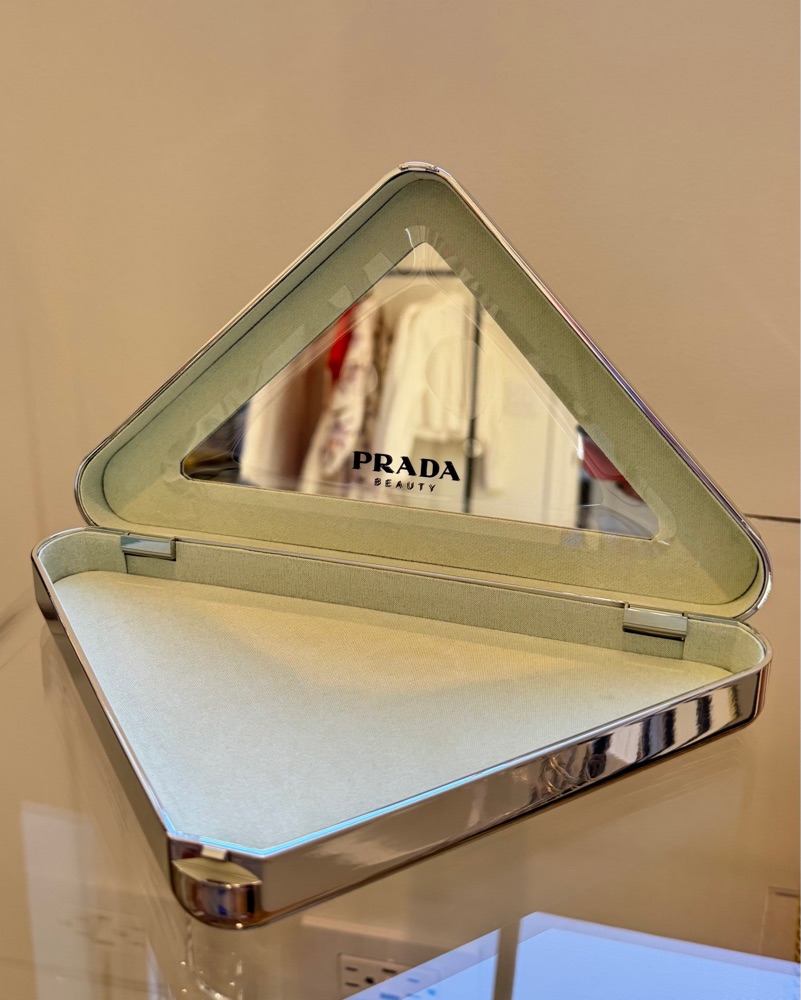 Prada Silver Clutch by Prada - Pickle