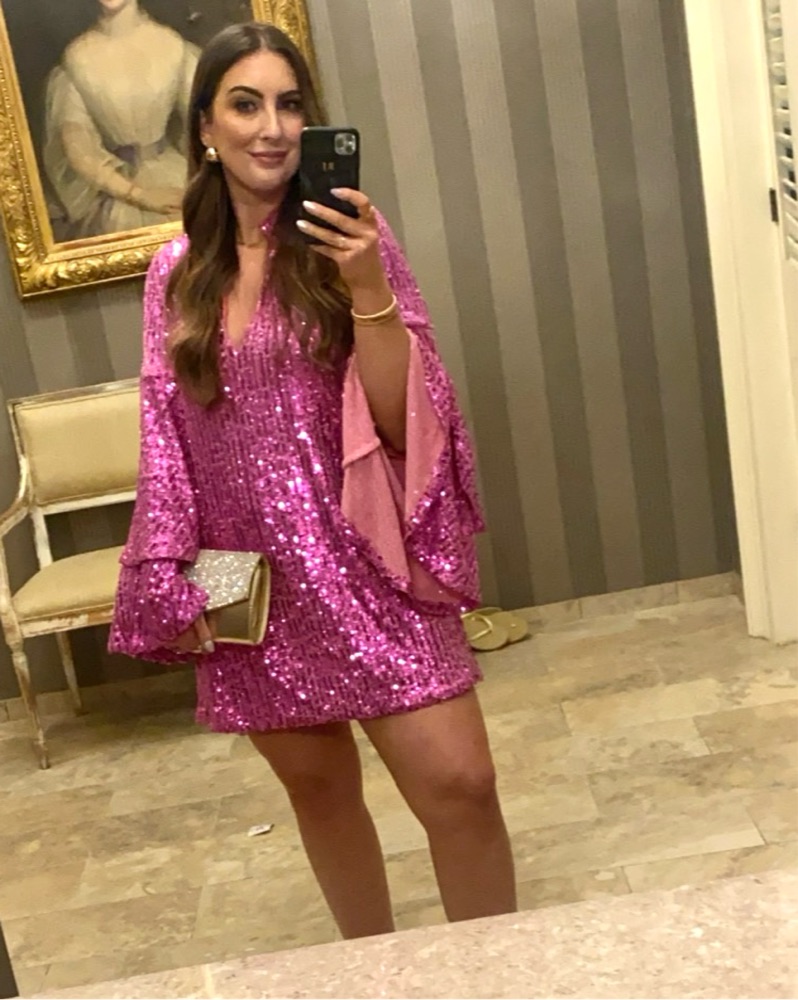 Sequined Pink Elizabetta Franchi Dress by Elisabetta Franchi | Pickle