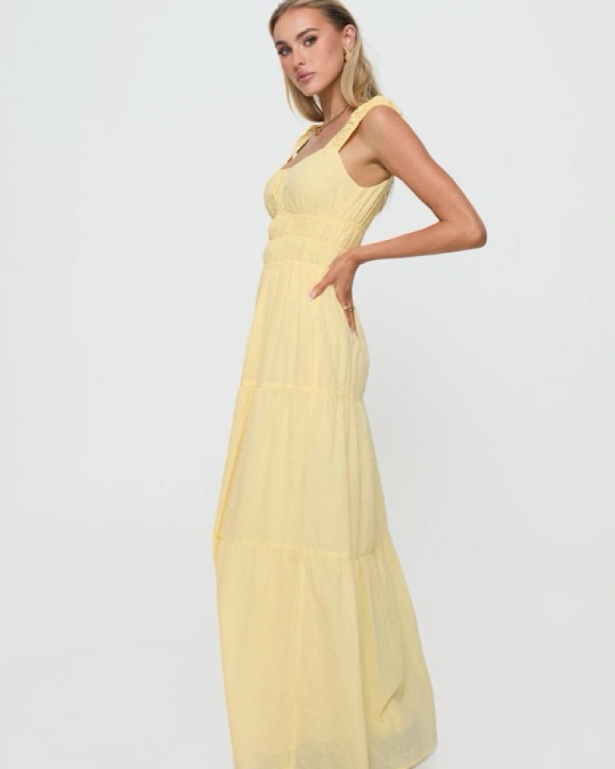 Princess Polly Skieler Maxi Dress by Princess Polly - Pickle