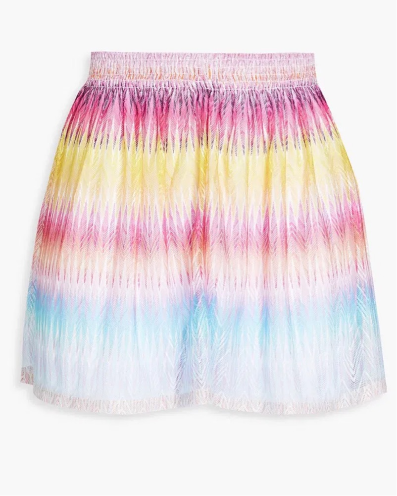 MISSONI Shorts Zig Zag Printed Cover-Up | Pickle