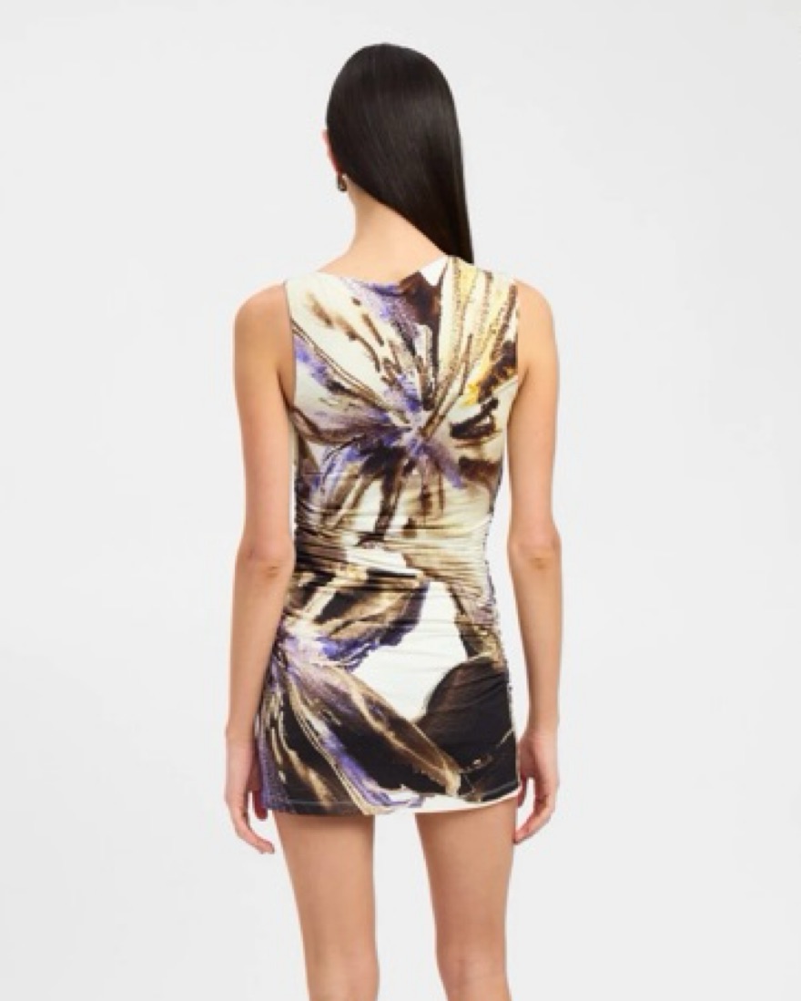 kookai africana mini dress Kookai Africana Mini Dress Animal Print Size 6