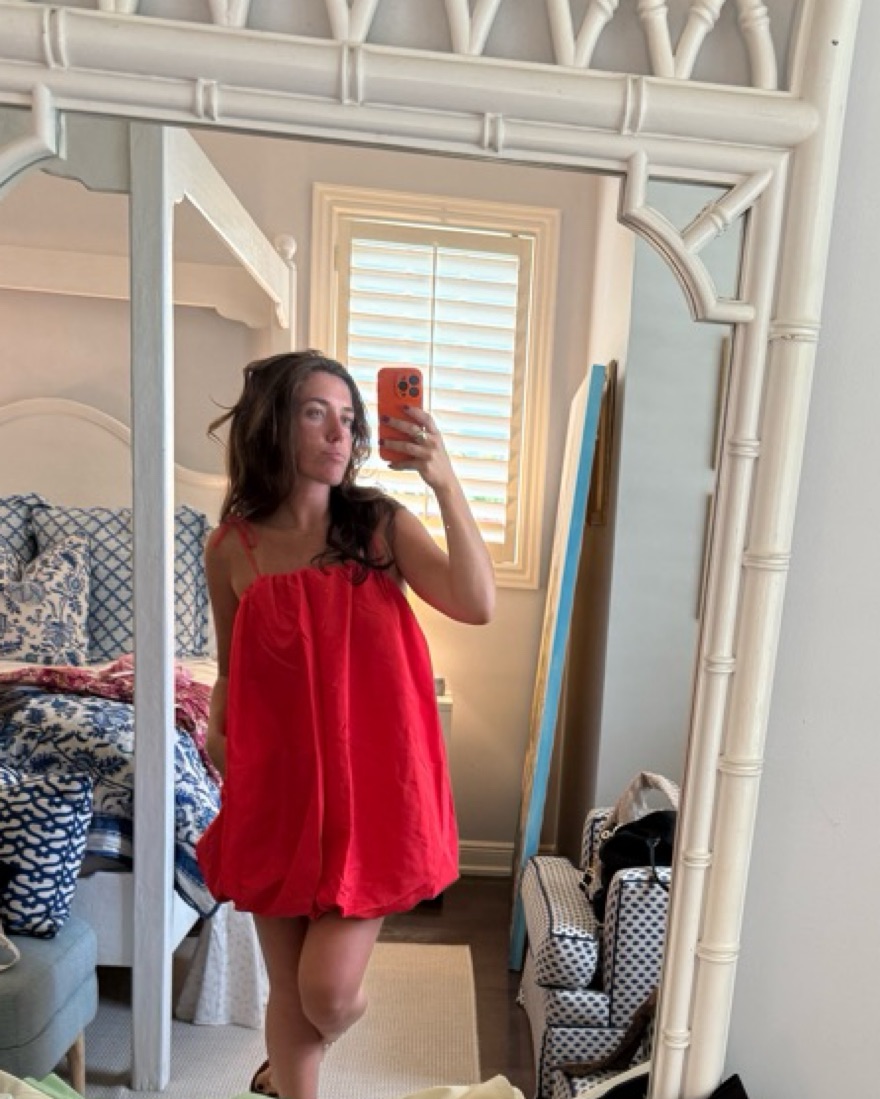 old navy red bubble dress Sleeveless Smocked Bubble Dress for Girls