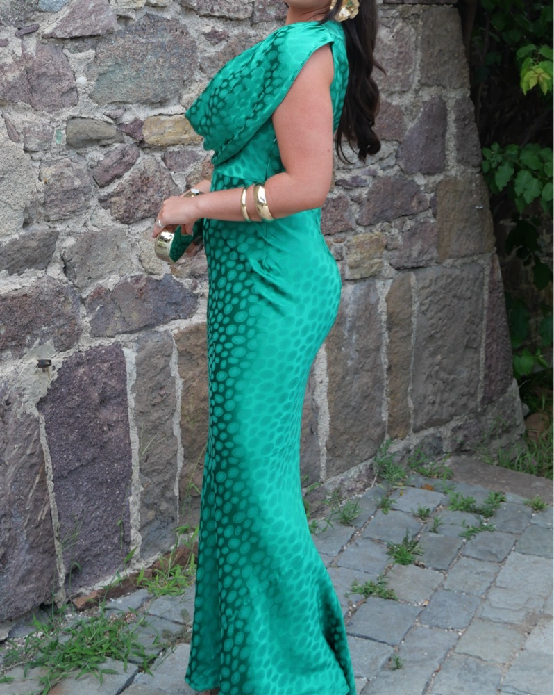 Rat & Boa Odessa Dress Green by Rat & Boa - Pickle