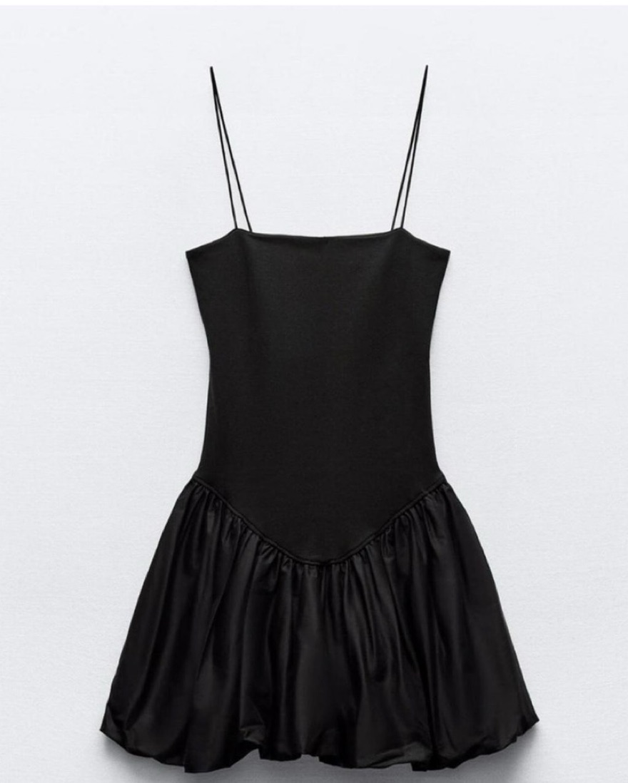 Zara Drop Waist Mini Dress | Pickle