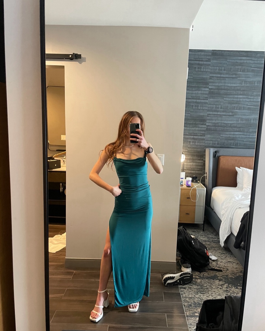 Lovers And Friends Odessa Gown by Lovers And Friends - Pickle