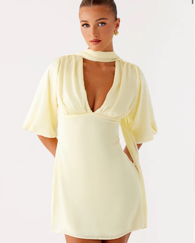 〖ANDMARY〗Alro mini dress andmary Peppermayo Mary Mini Dress by Peppermayo - Pickle