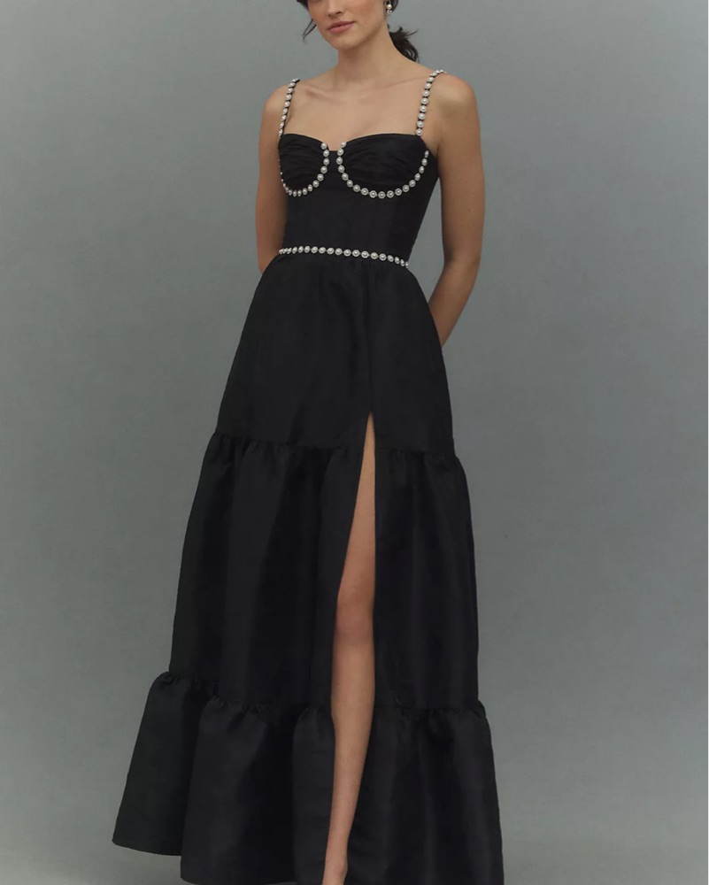 hibiscus dress Nights Mesh Strapless Maxi Blue Black Tiered Maxi Dress Color:White Floral on Gray backless maxi dress