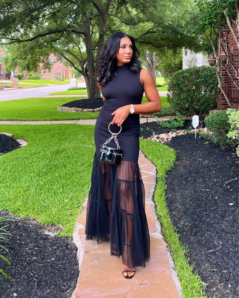 Staud Sheer Skirt Maxi by Staud - Pickle