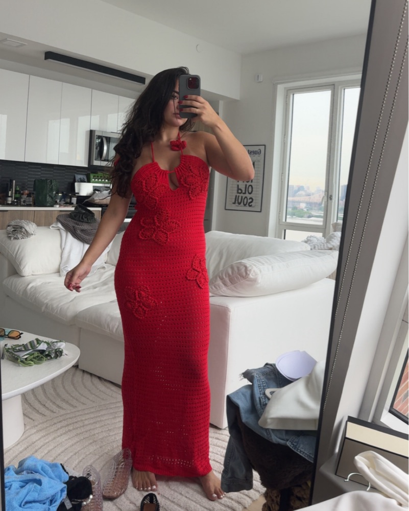 meshki dress red Josie Off Shoulder Mesh Maxi Dress / Wine | MESHKI