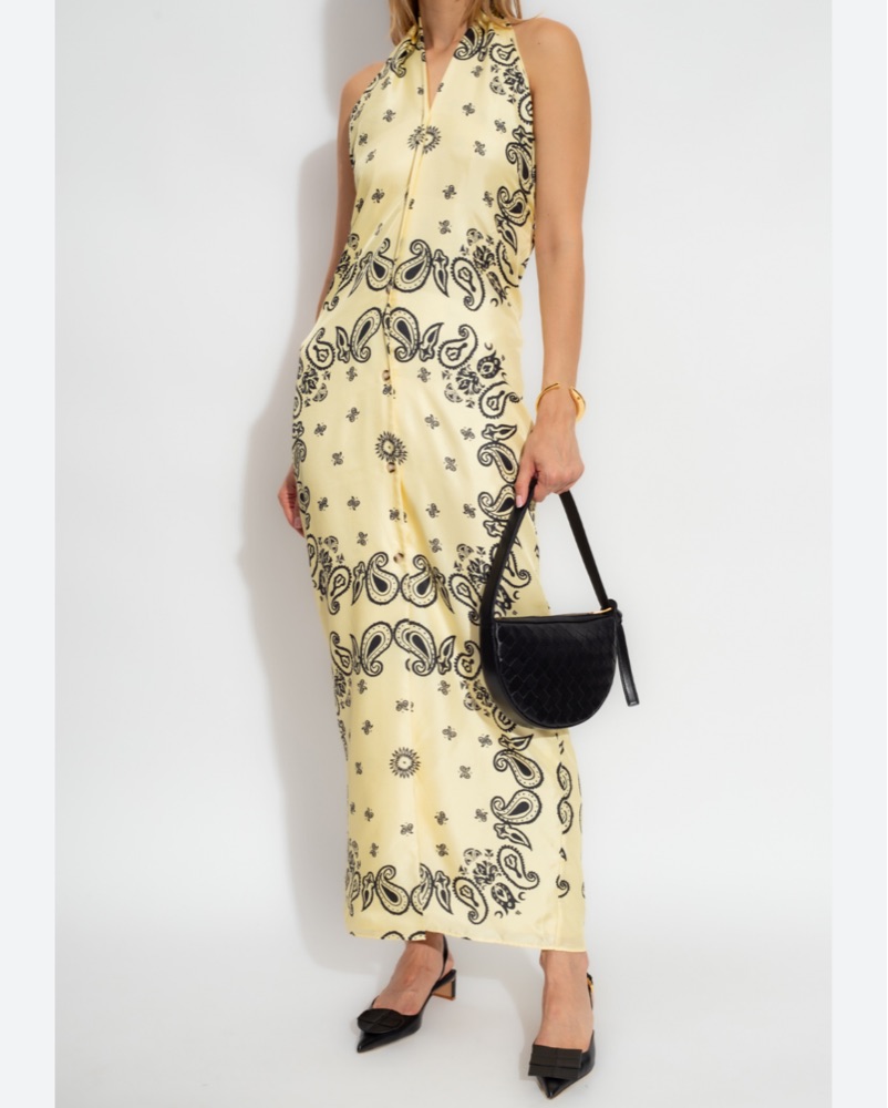 Nanushka Elima Bandana Print Dress by Nanushka - Pickle