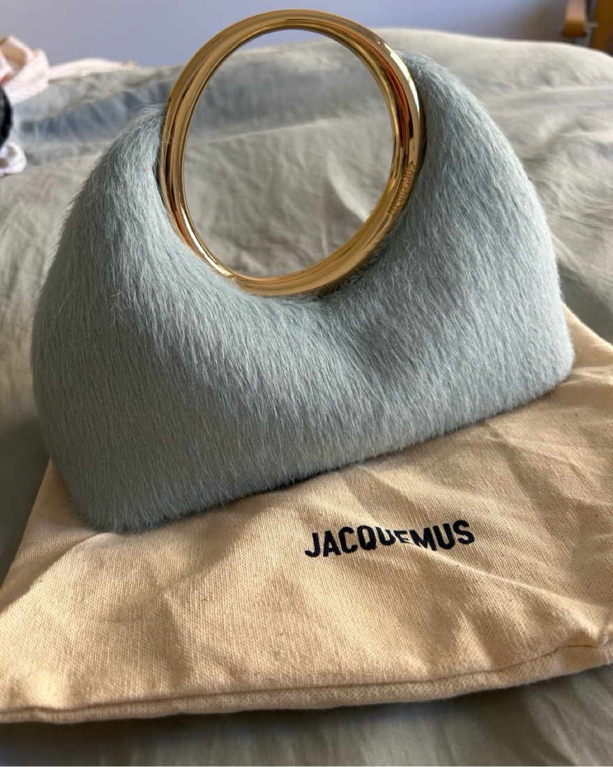 Jacquemus Bag Small Calino Blue | Pickle