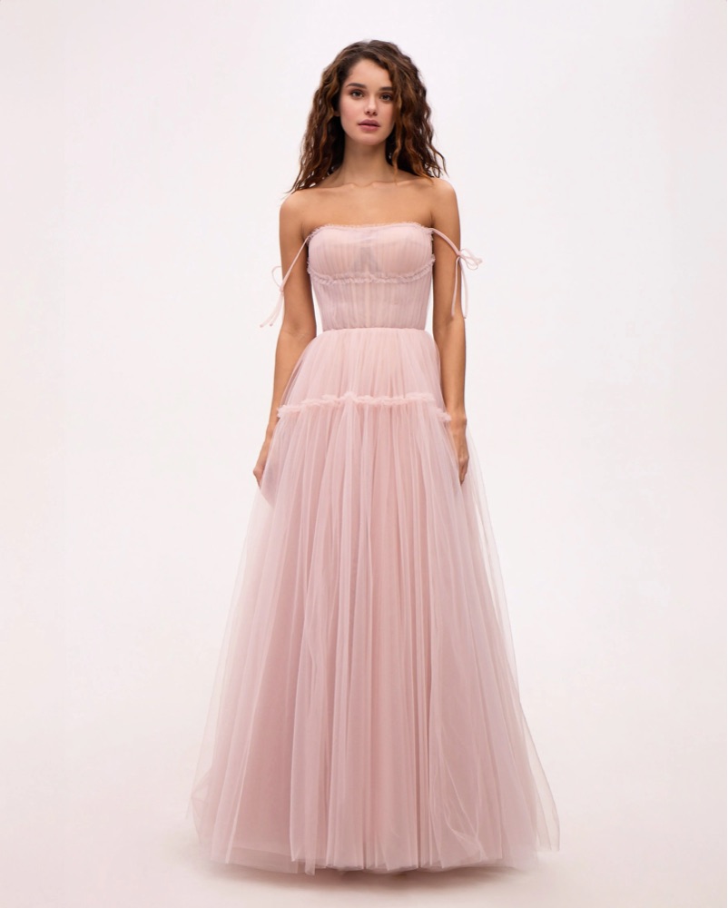 cocktail dress cotton Petite Studio's Finch in Pink Floral Designed with a relaxed Dress Pattern High Waist Length:XLONG Wedding Gguest Dresses