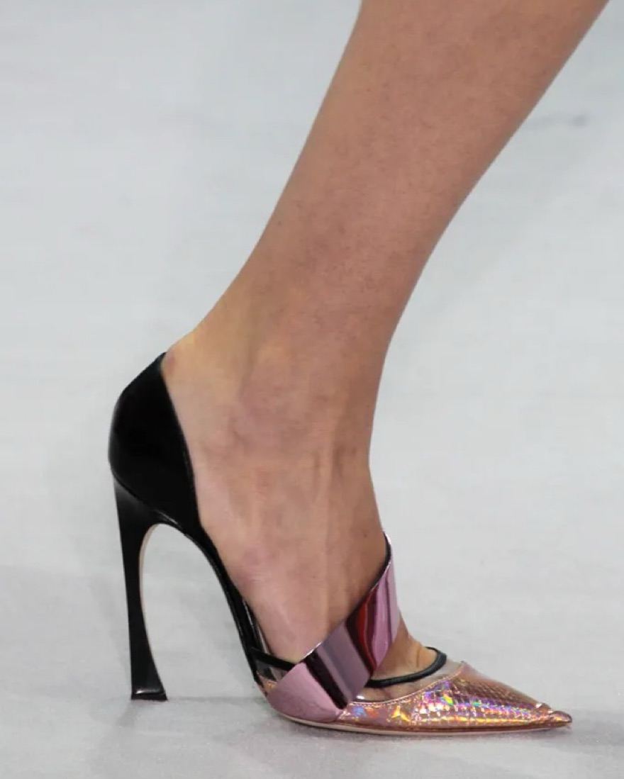 RUNWAY Dior By Raf Simons Vintage Heels by Christian Dior - Pickle
